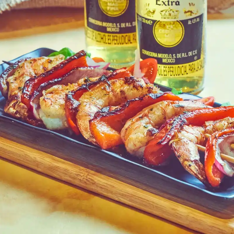Brocheta de Langostino